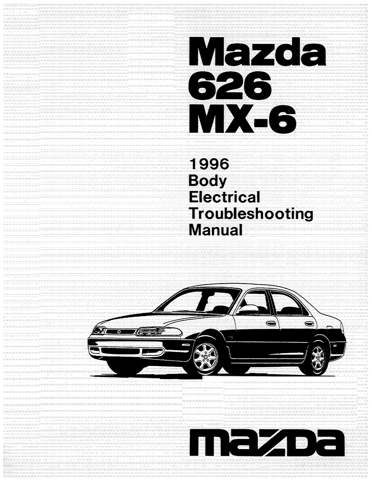 Mazda 626 MX-6 1996 User Manual