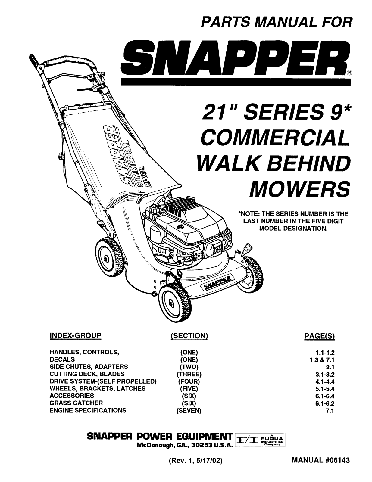 Snapper M-1 User Manual