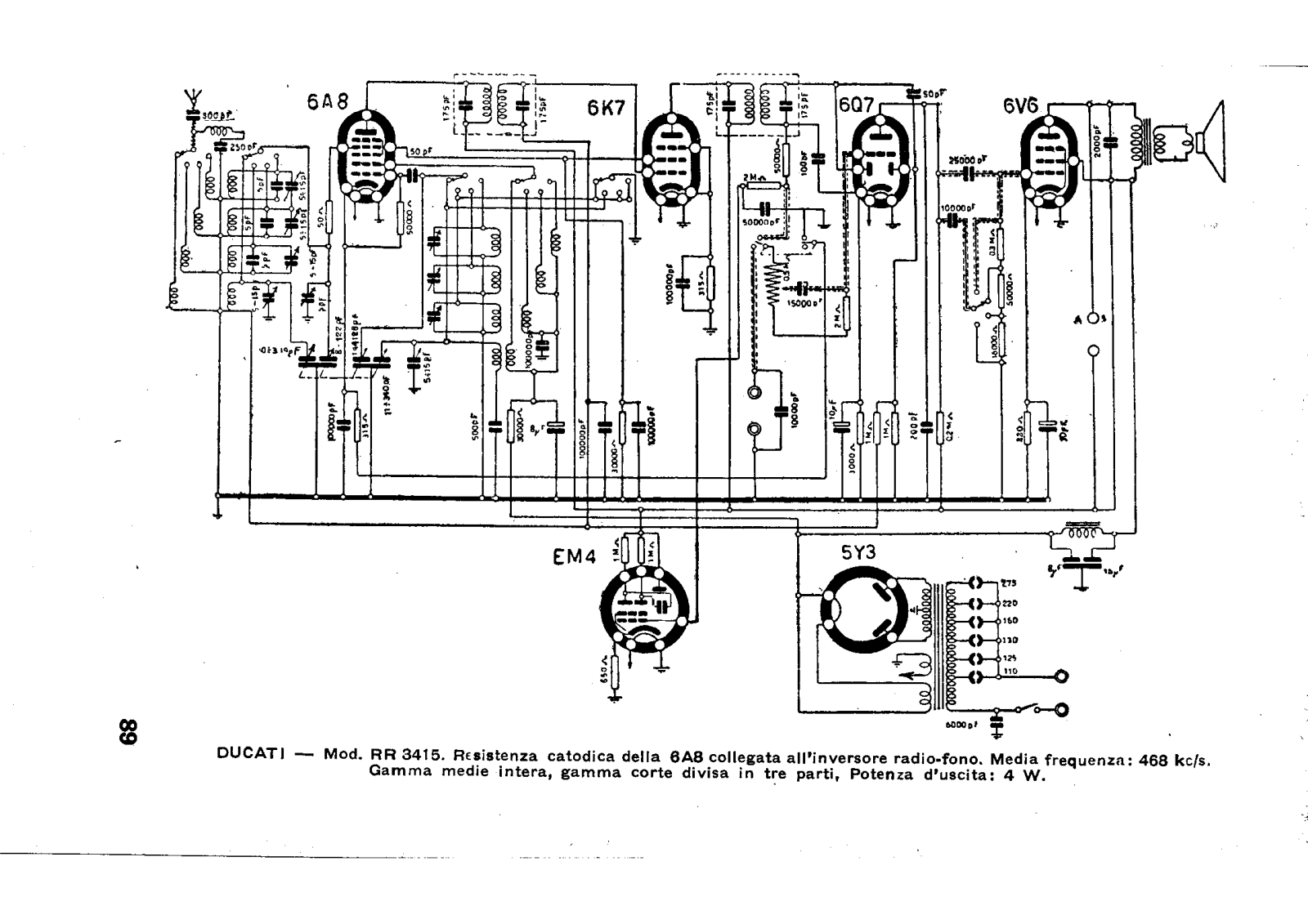 Ducati rr3415 schematic