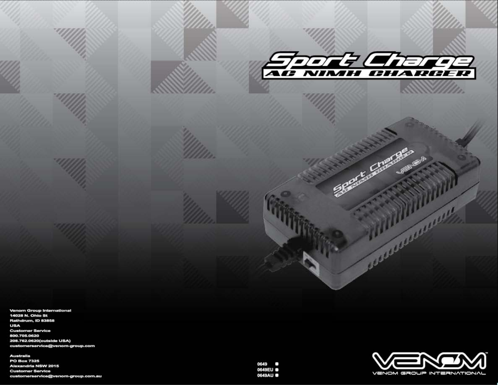 VENOM SPORT CHARGE User Manual