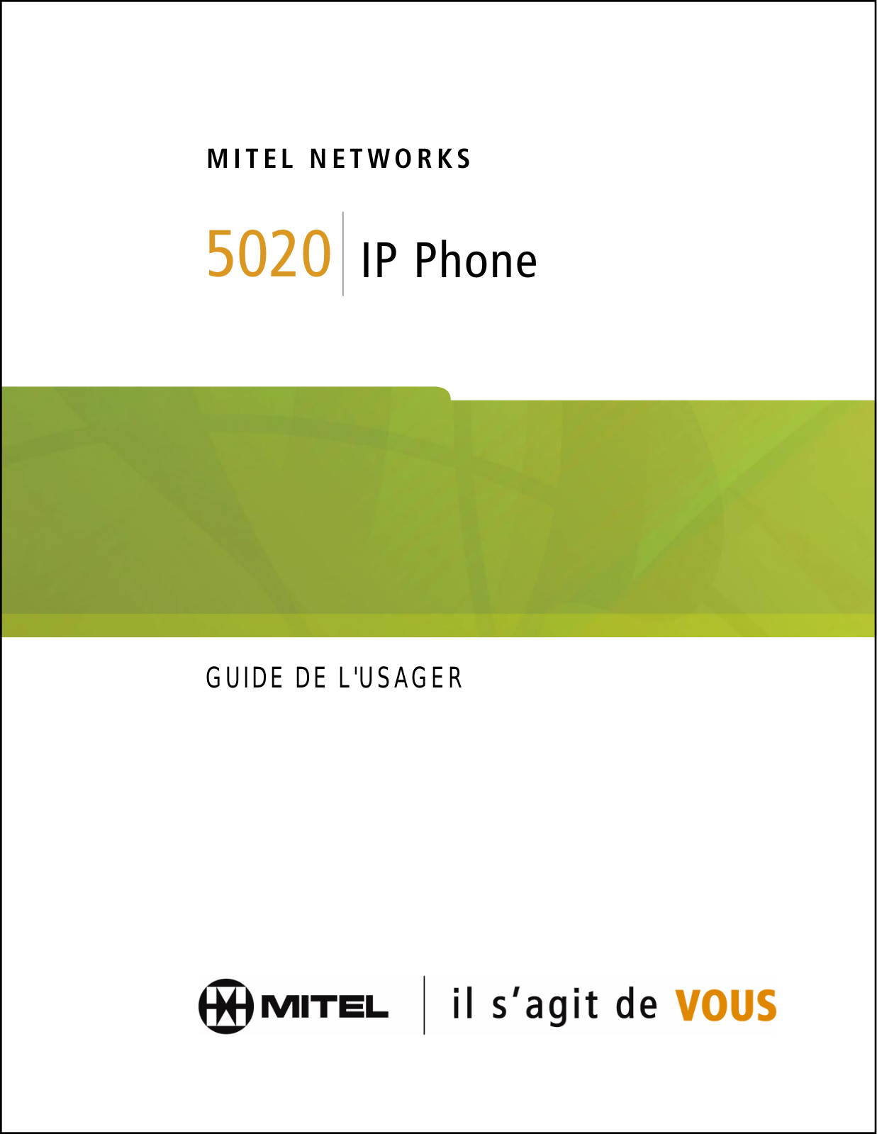 Mitel SX-200 ICP User Manual