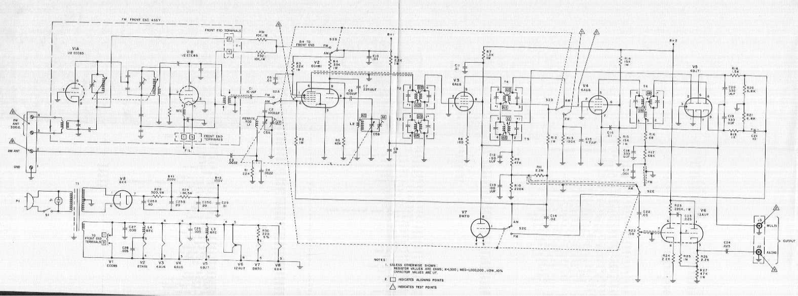 Eico hf92s schematic