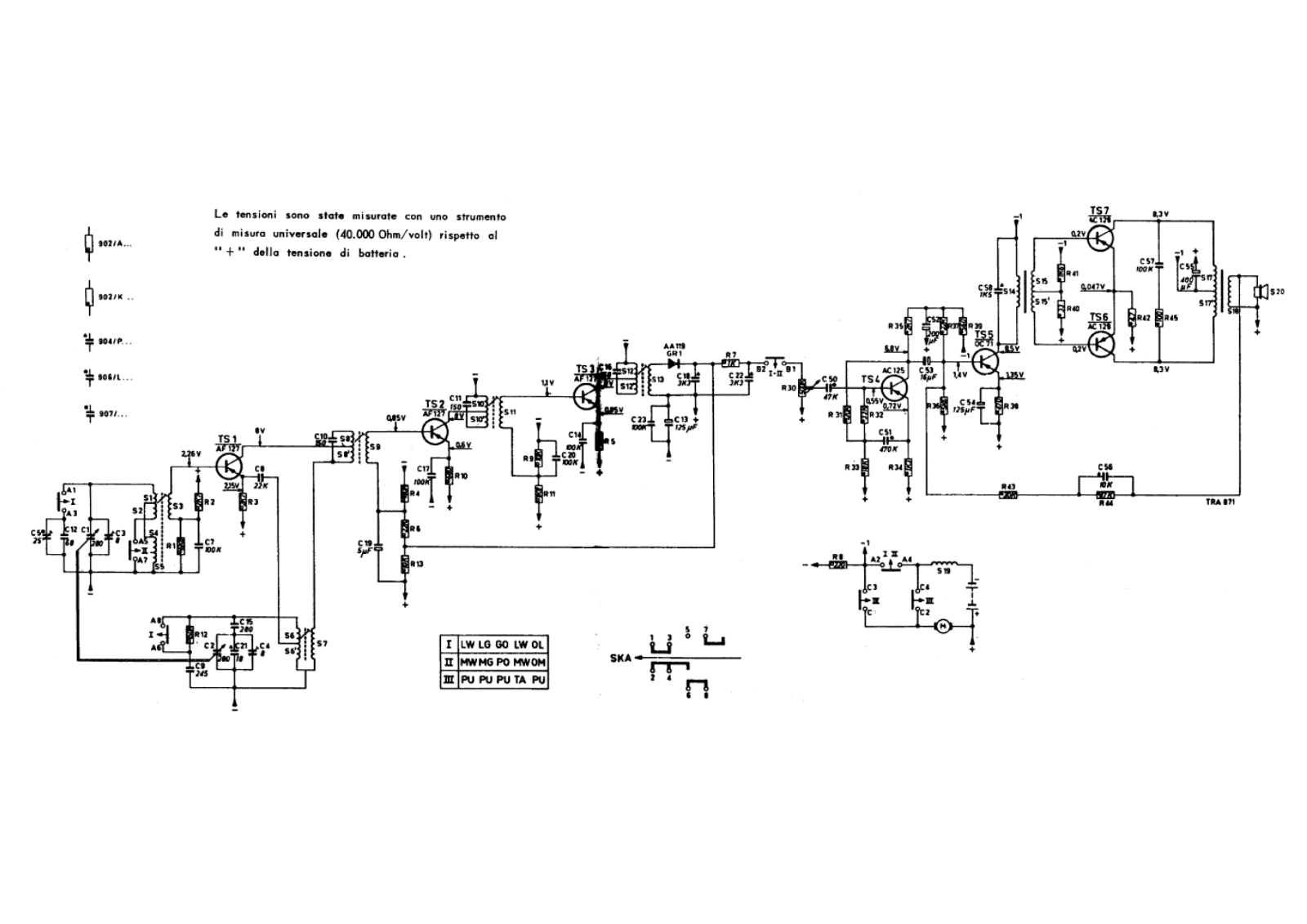 Philips hx141t schematic