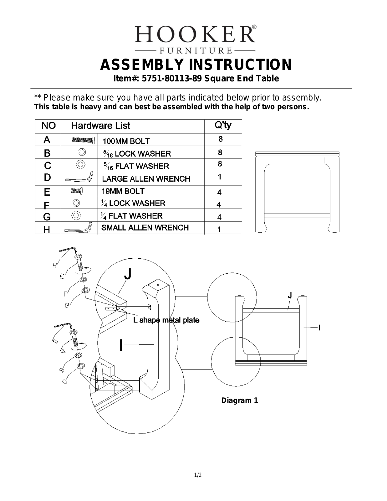 Hooker 5751-80113-89 Instructions - ManualMachine.com