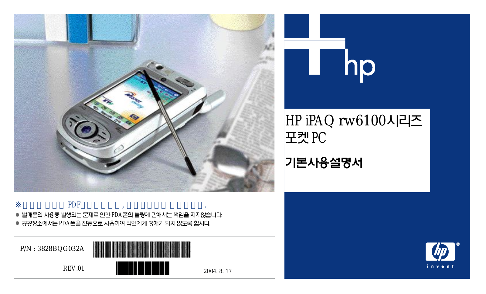 Hp IPAQ RW6100 User Manual