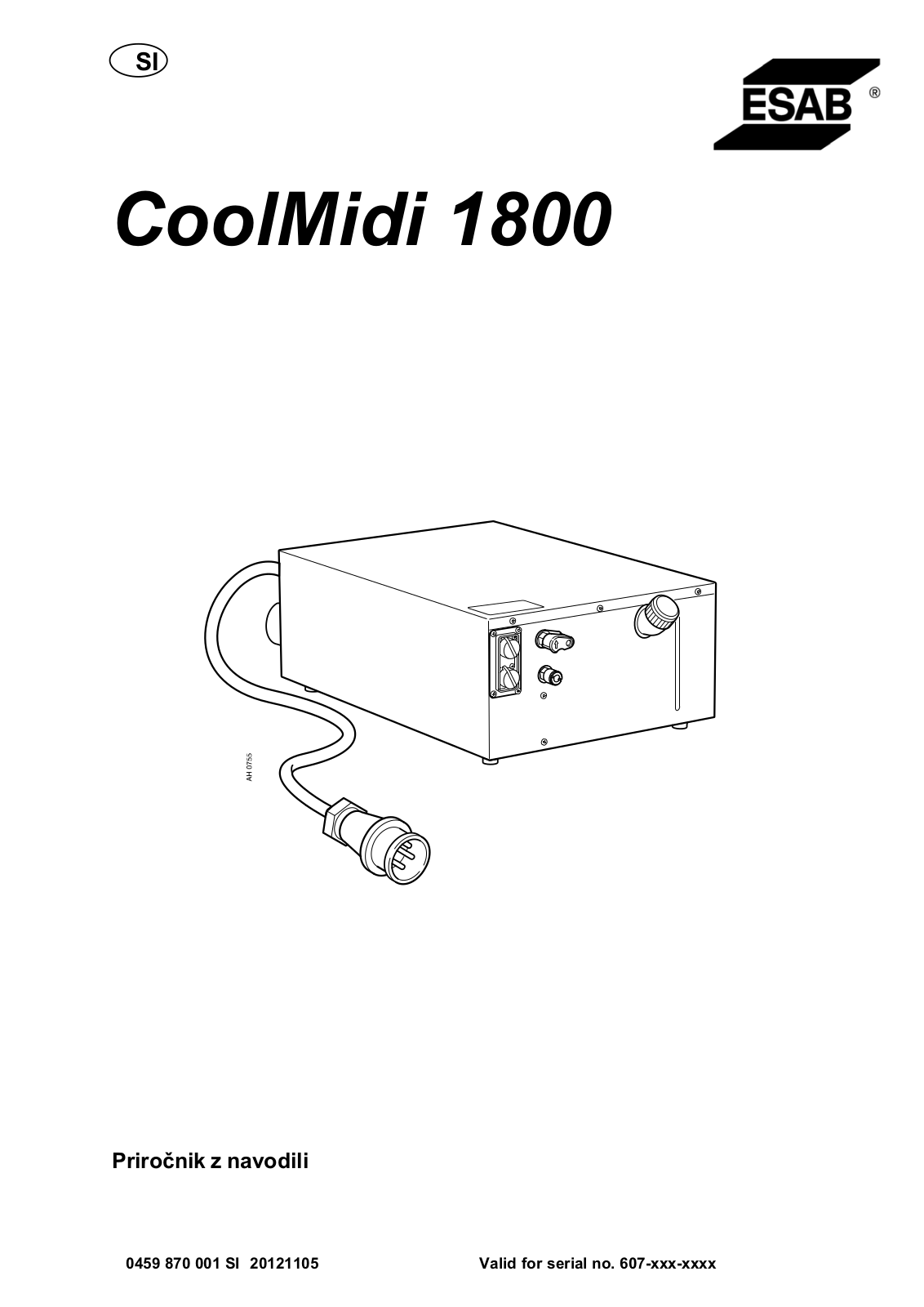 ESAB CoolMidi 1800 Instruction manual