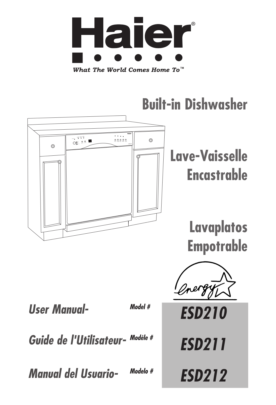 Haier ESD211, ESD212, ESD210 User Manual