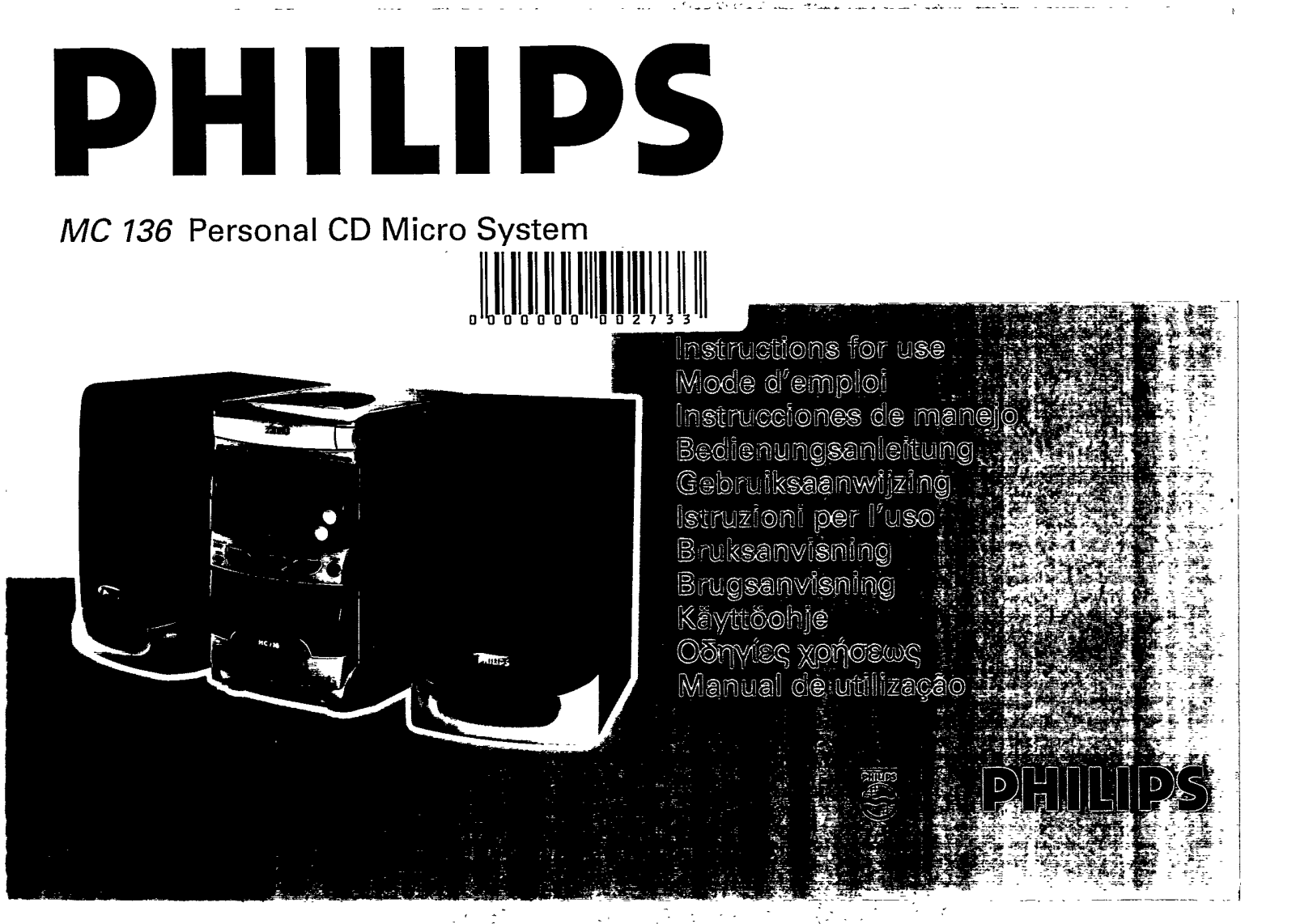 Philips MC136/22 User Manual