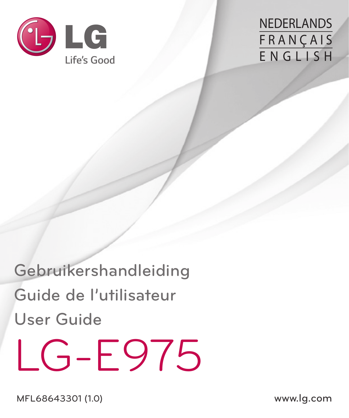 LG LGE975 Owner’s Manual