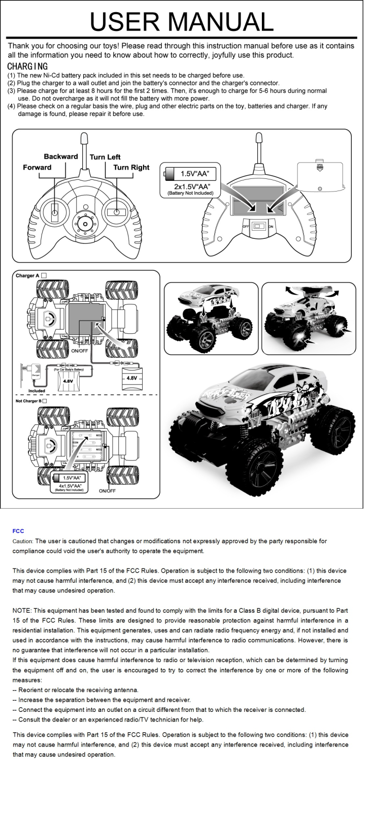 SHUANG JIE LI TOYS FACTORY SJLSP6888 User Manual