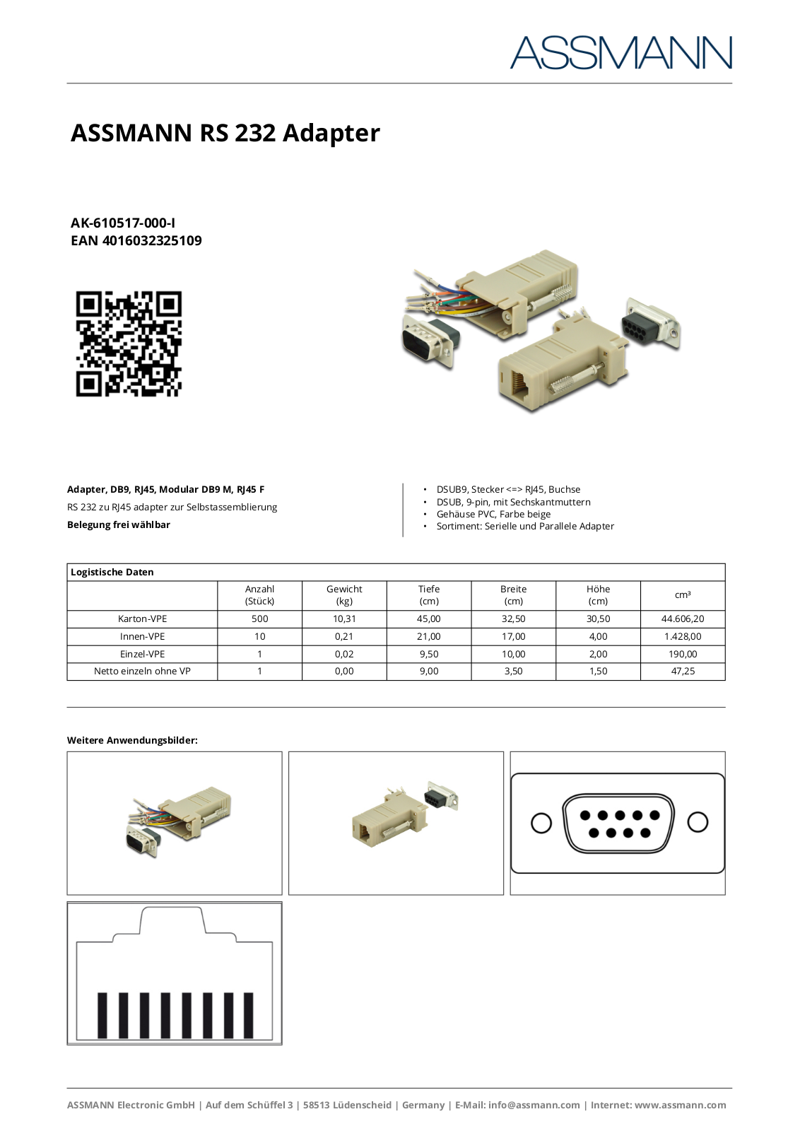 Digitus AK-610517-000-I User Manual