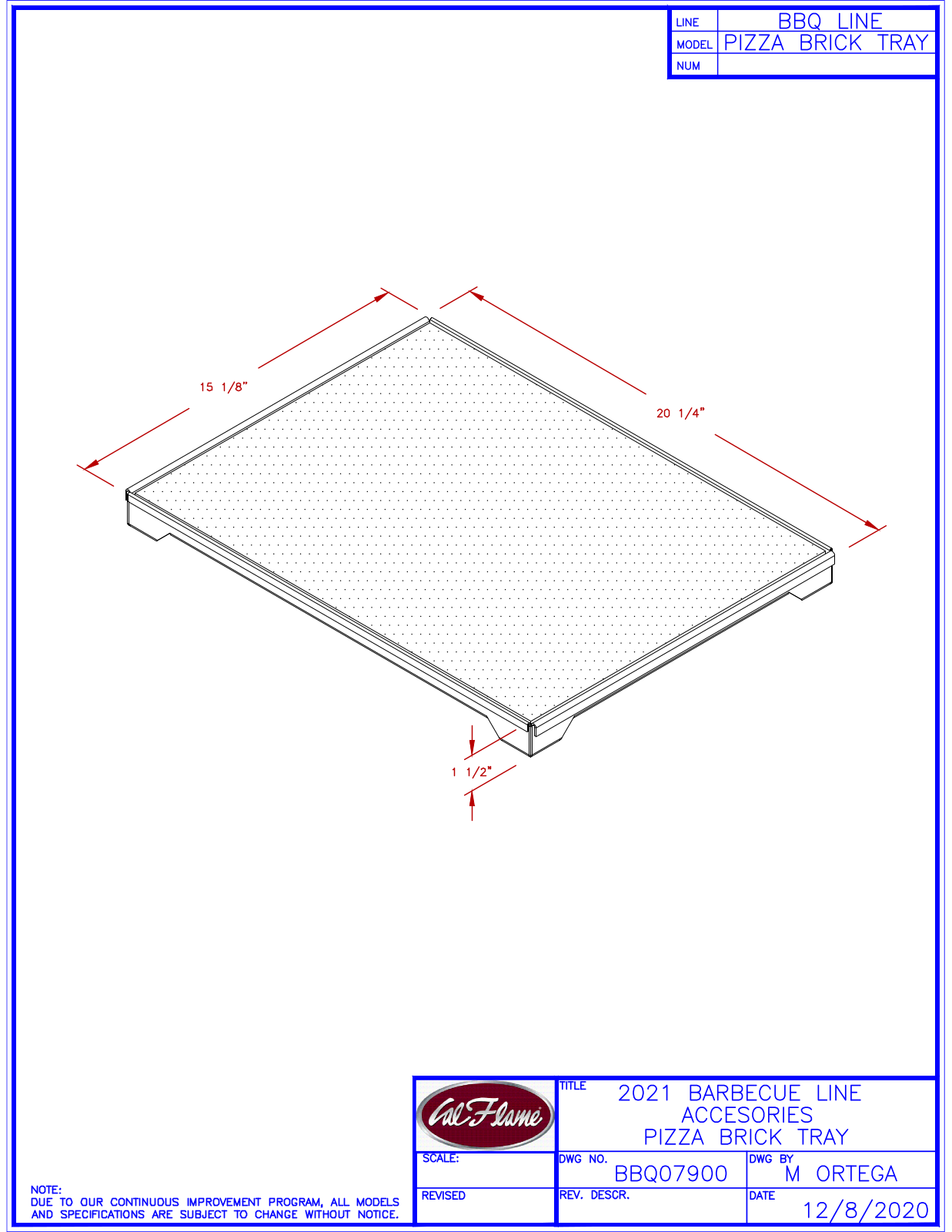 Cal Flame FMN1016 Specifications - ManualMachine.com