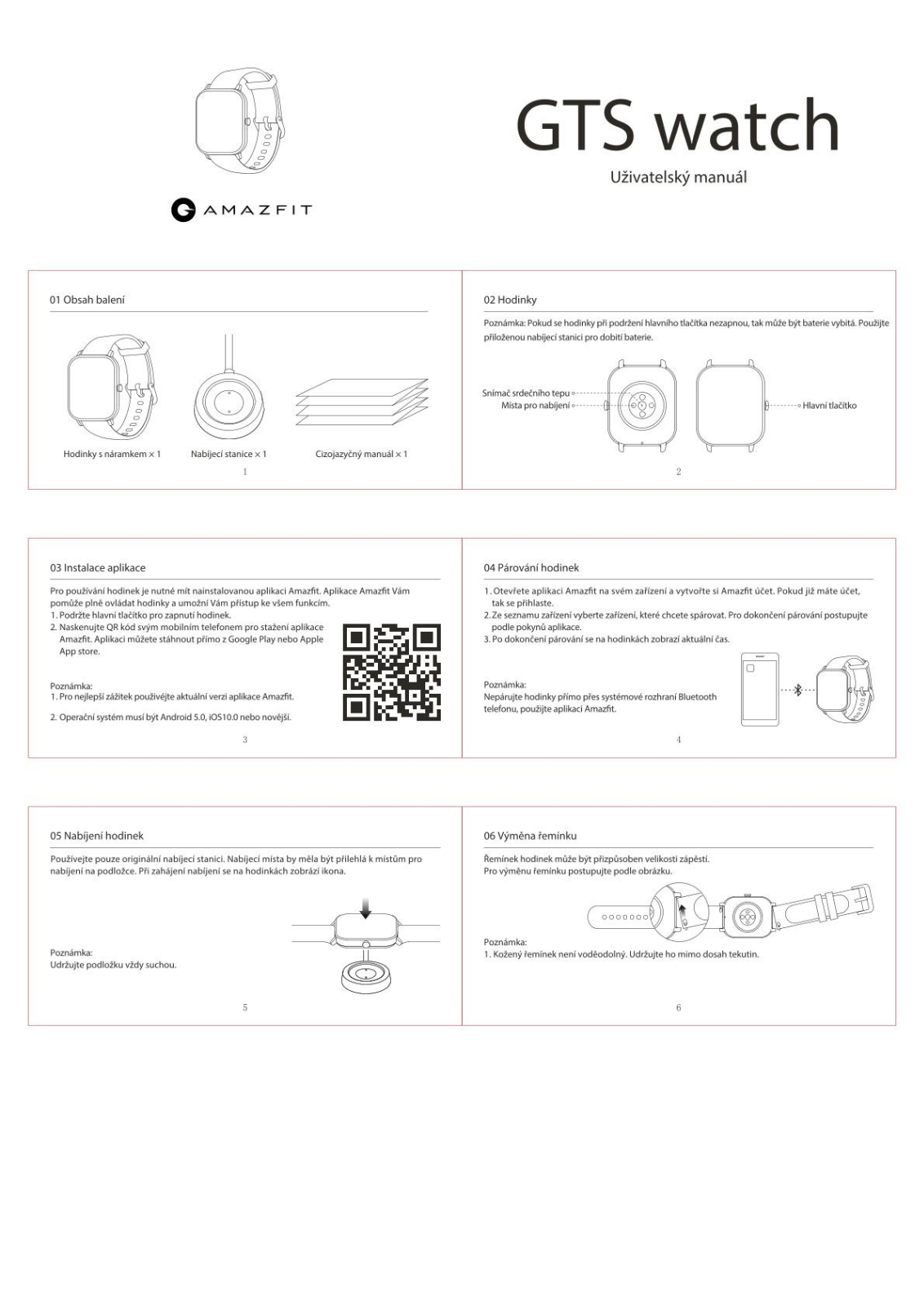 Xiaomi Amazfit GTS User Manual