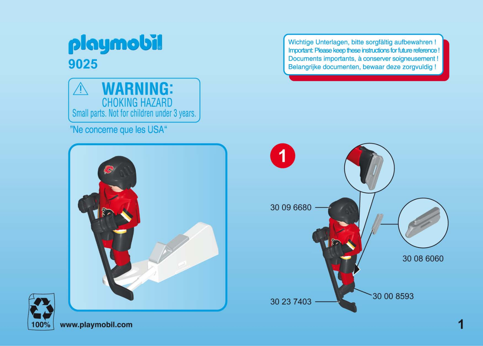 Playmobil 9025 Instructions