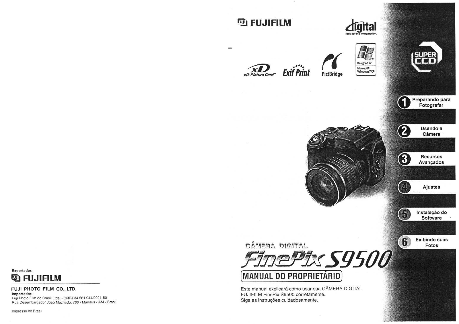 Fujifilm FINEPIX S9500 User Manual