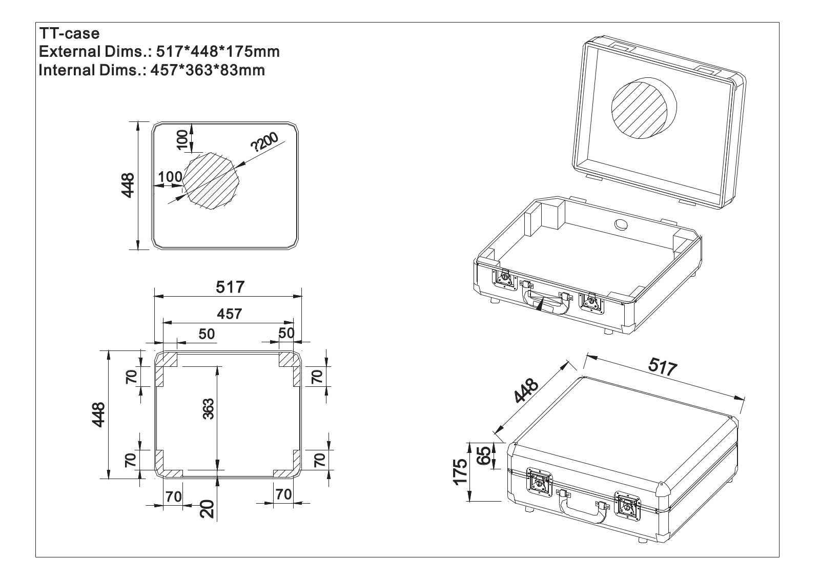 Jbsystems TT-CASE User Manual