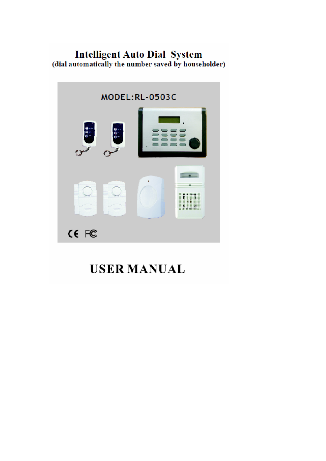 ROULE ELECTRONICS RL R1, RL R6 User Manual