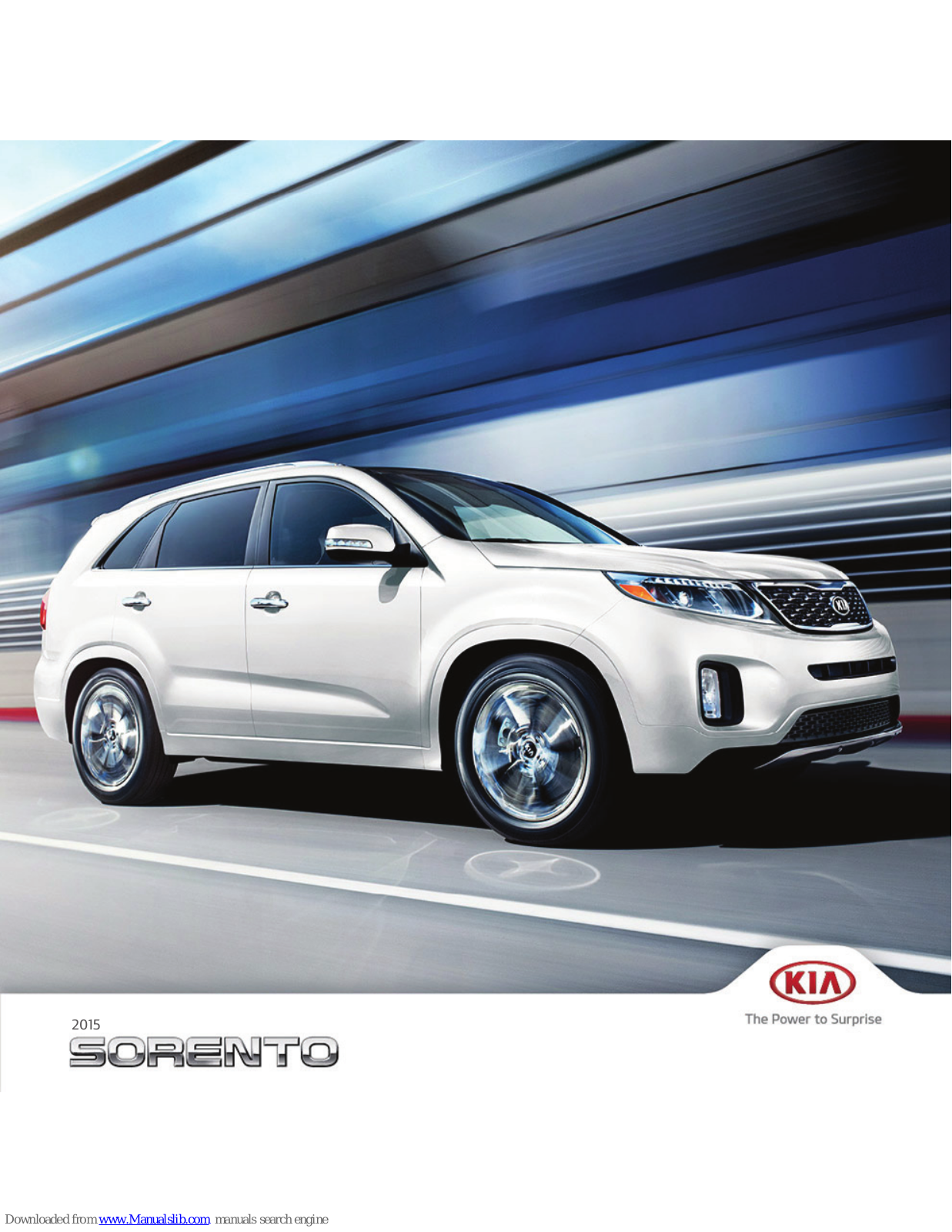 Kia 2015 Sorento Brochure