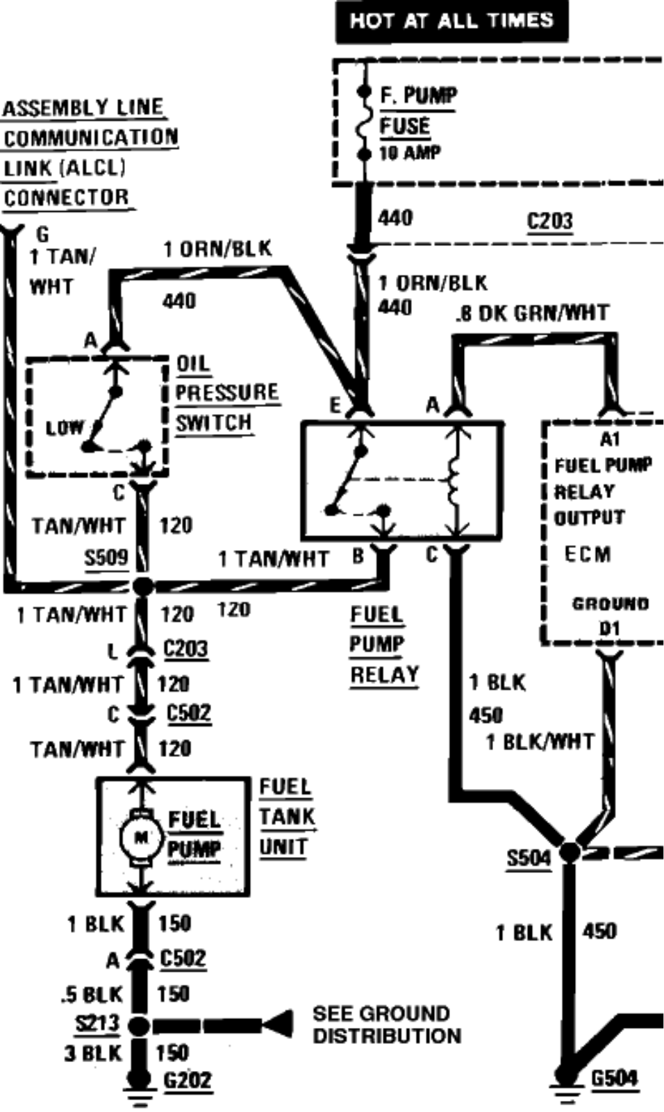 Pontiac 1985 schematic