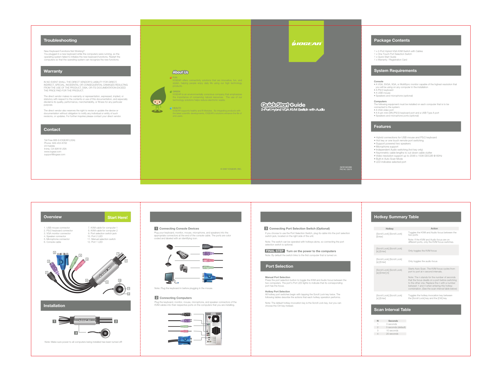 IOGear GCS742UW6 User Manual