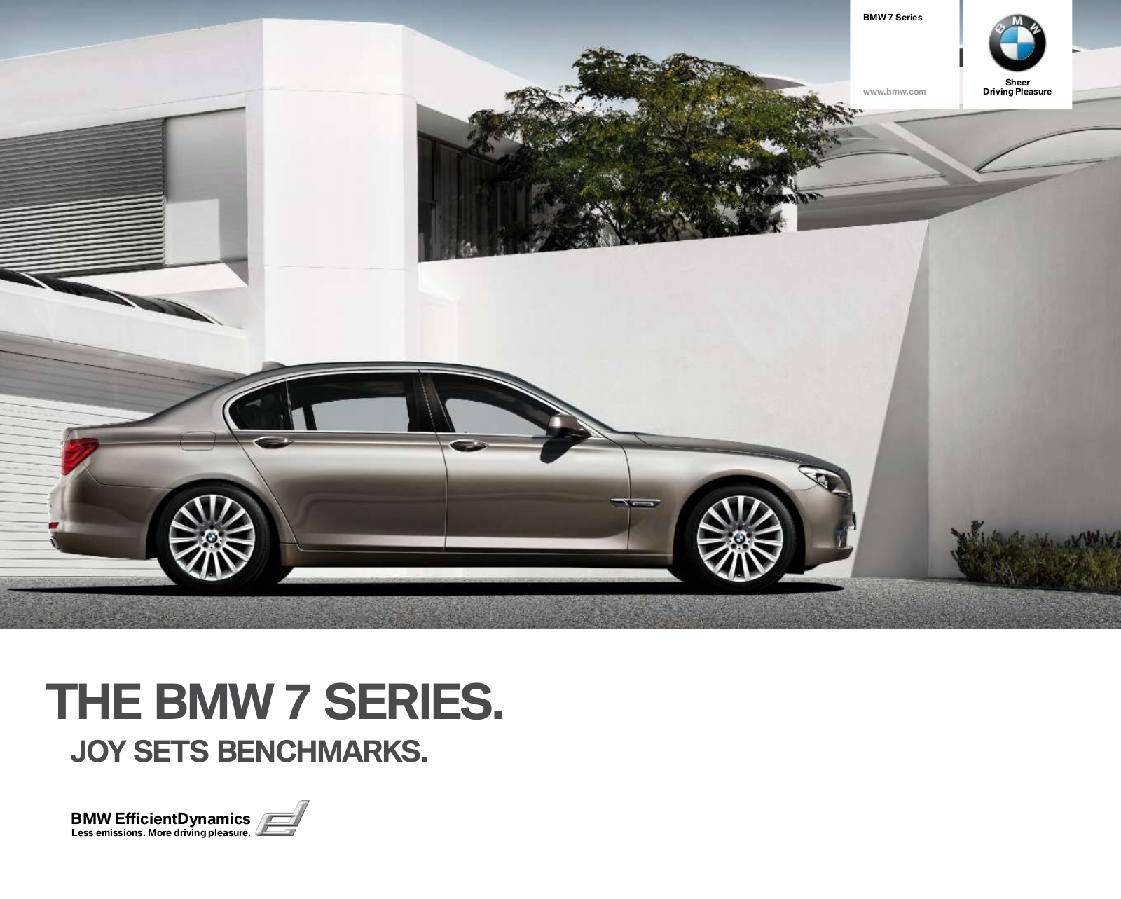 BMW 740  2009, 760  2010, 750  2009, 730  2009 BROCHURE