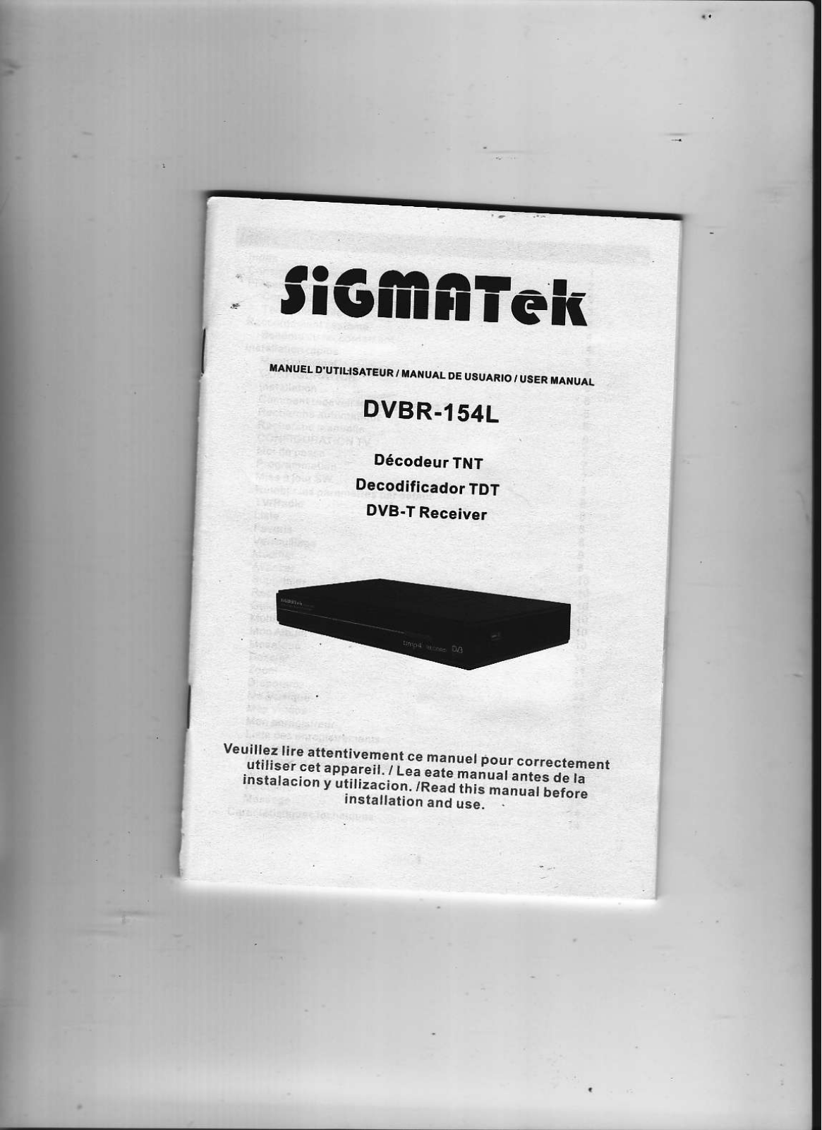 SIGMATEK DVBR-154 User Manual - ManualMachine.com