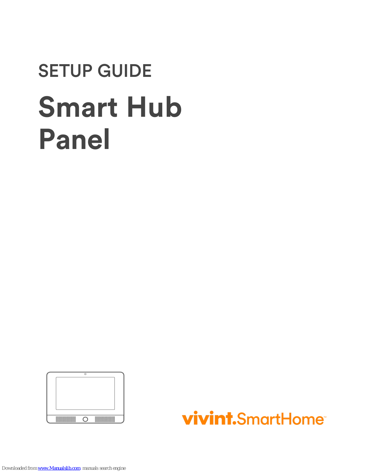 Vivint V-SH1 Setup Manual - ManualMachine.com
