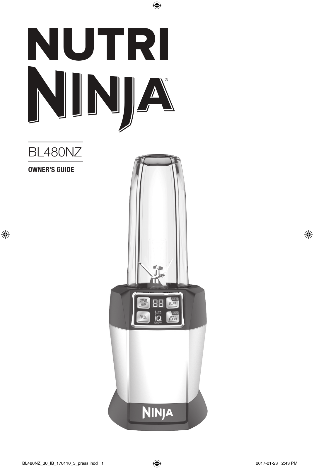 Nutri Ninja BL480 User Manual