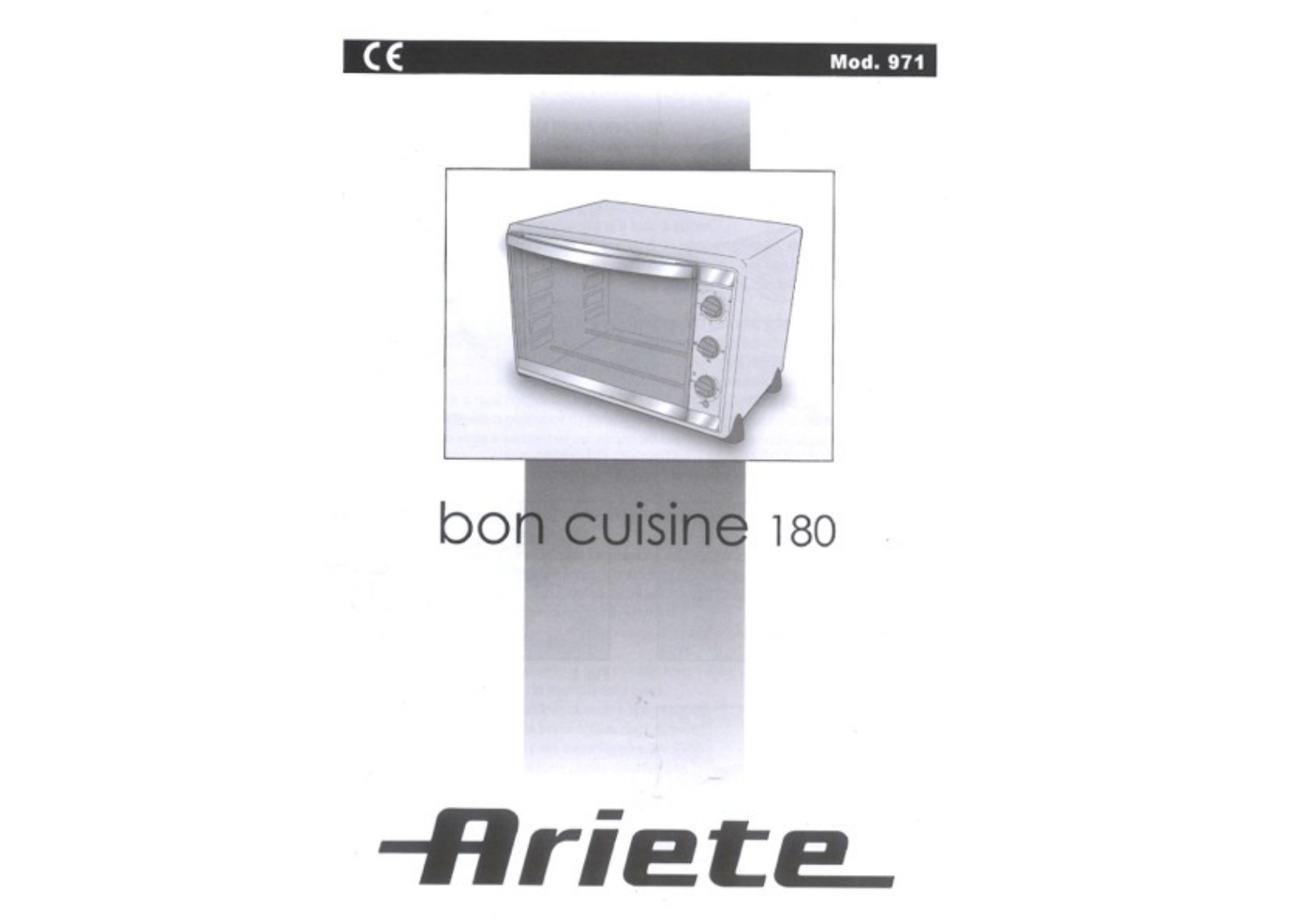 Ariete 971 User Manual