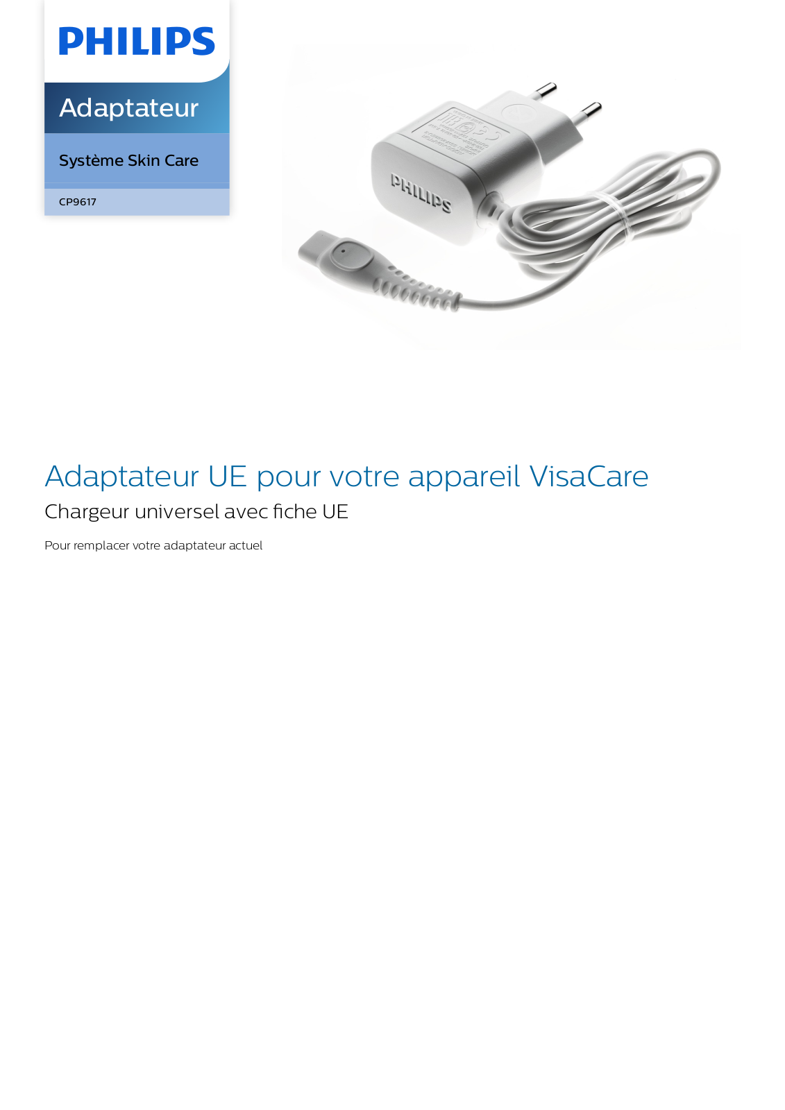 Philips CP9617 product sheet
