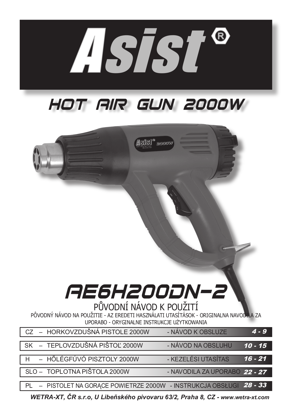 Asist AE6H200DN-2 User Manual