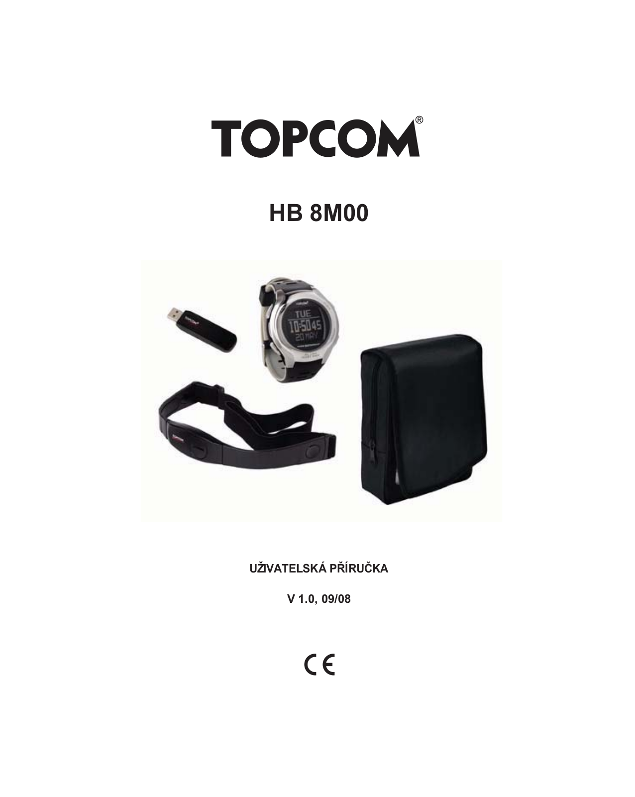 Topcom Pulse Watch HB 8M00 User Manual