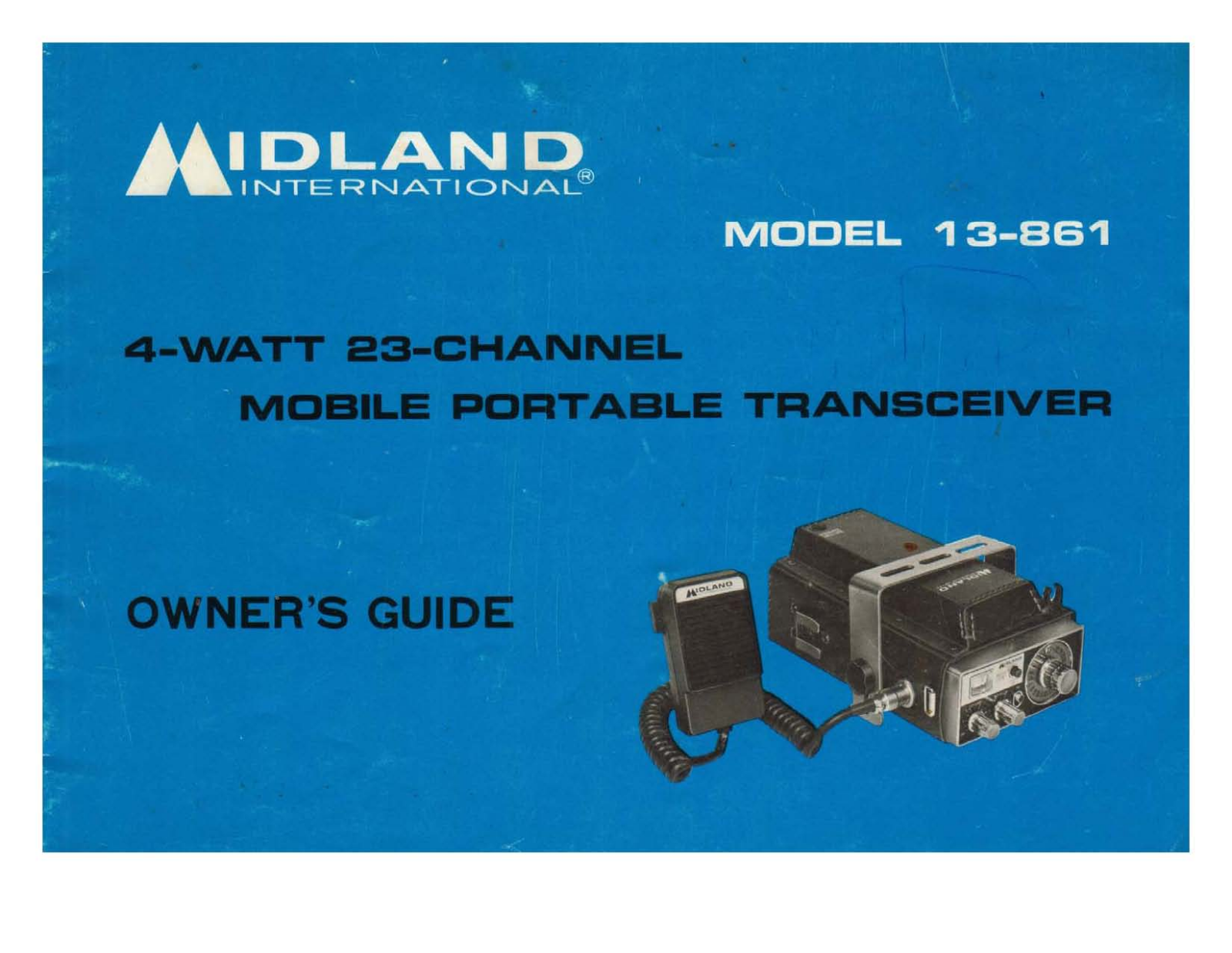 Midland 13-861 Service Manual