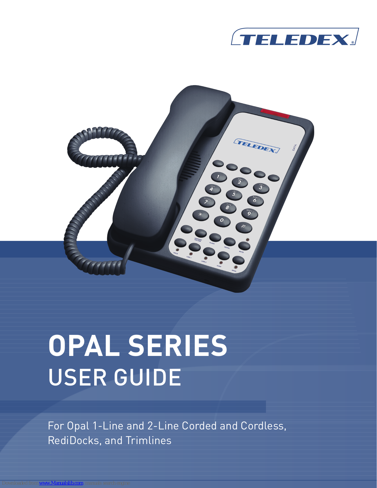 Teledex OPAL Series User Manual - ManualMachine.com