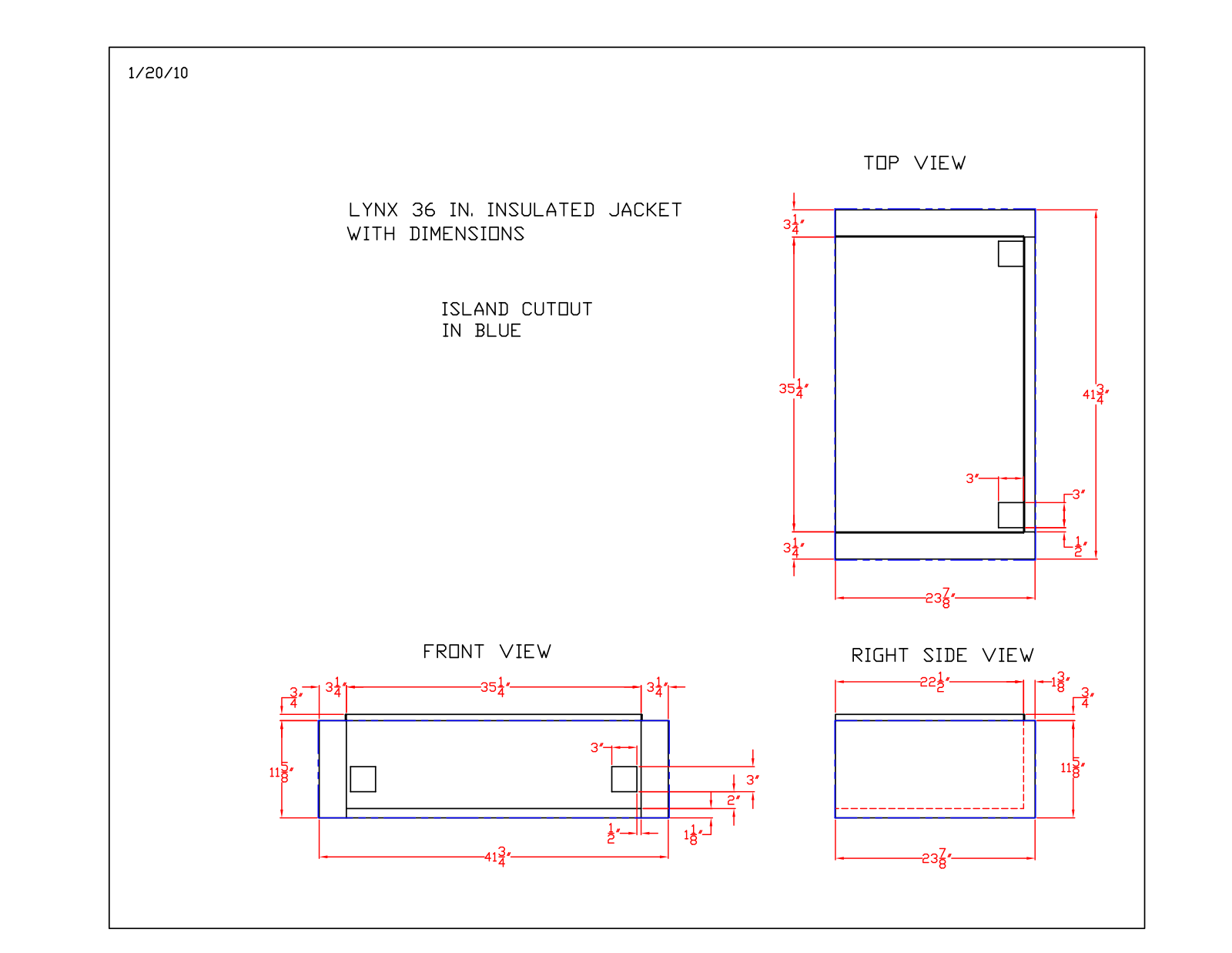 Lynx LIJ36 User Manual