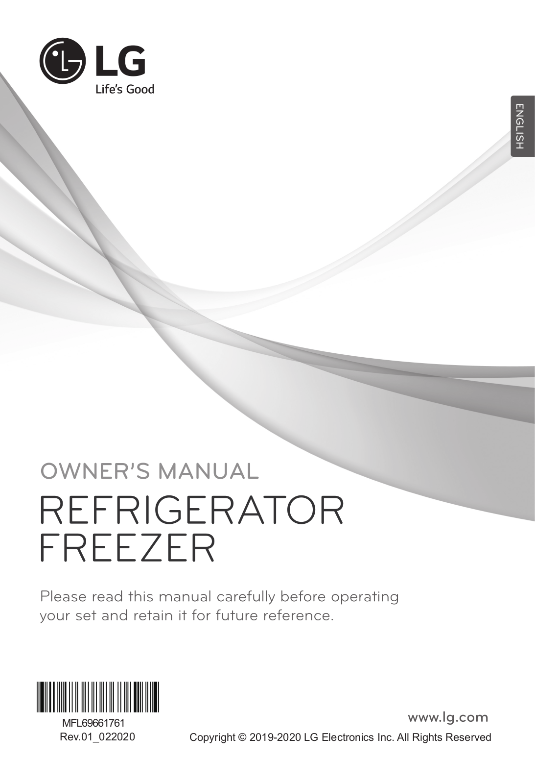 LG GC-B389SLCZ Owner’s Manual