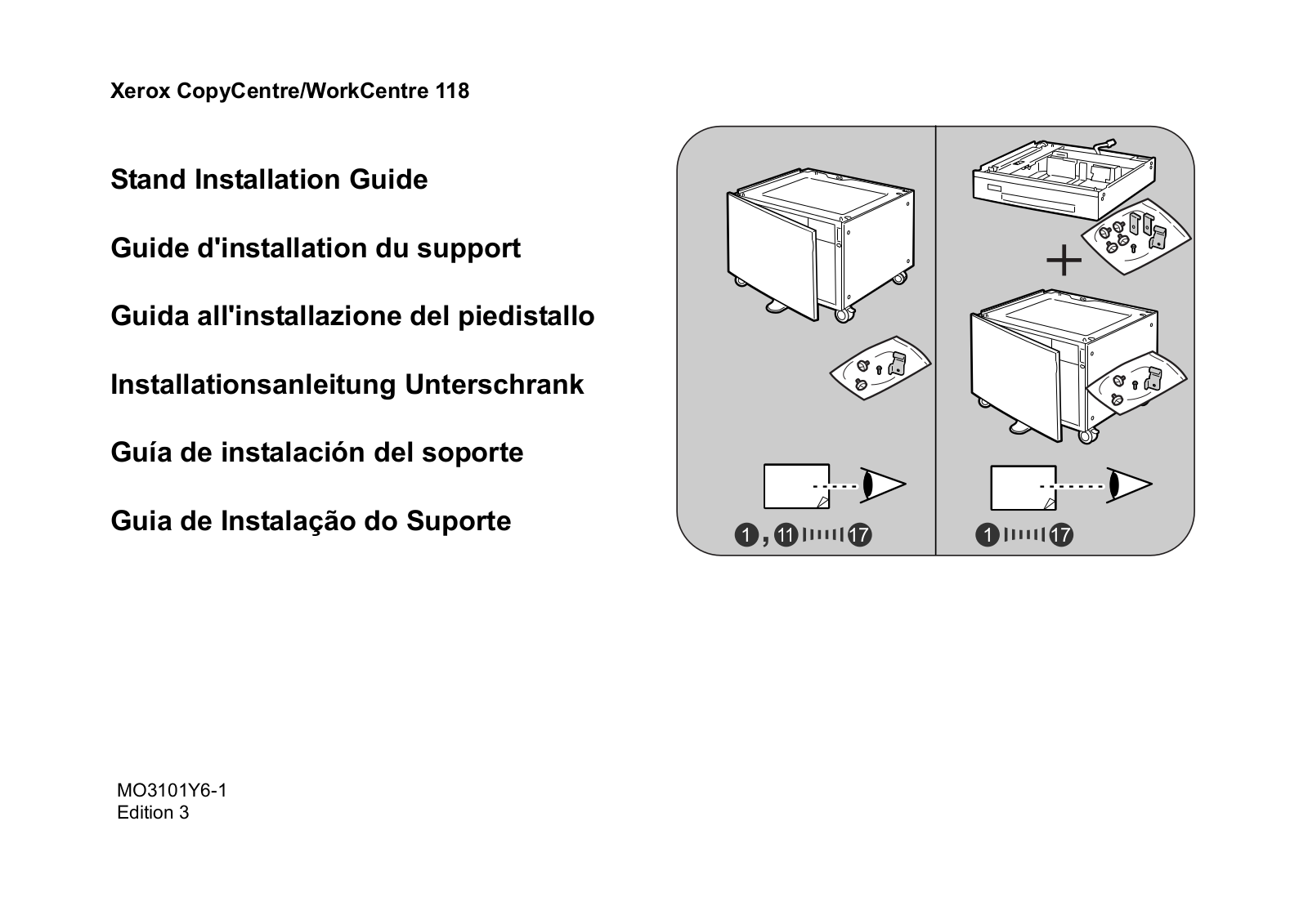 Xerox MO3101Y6-1 User Manual