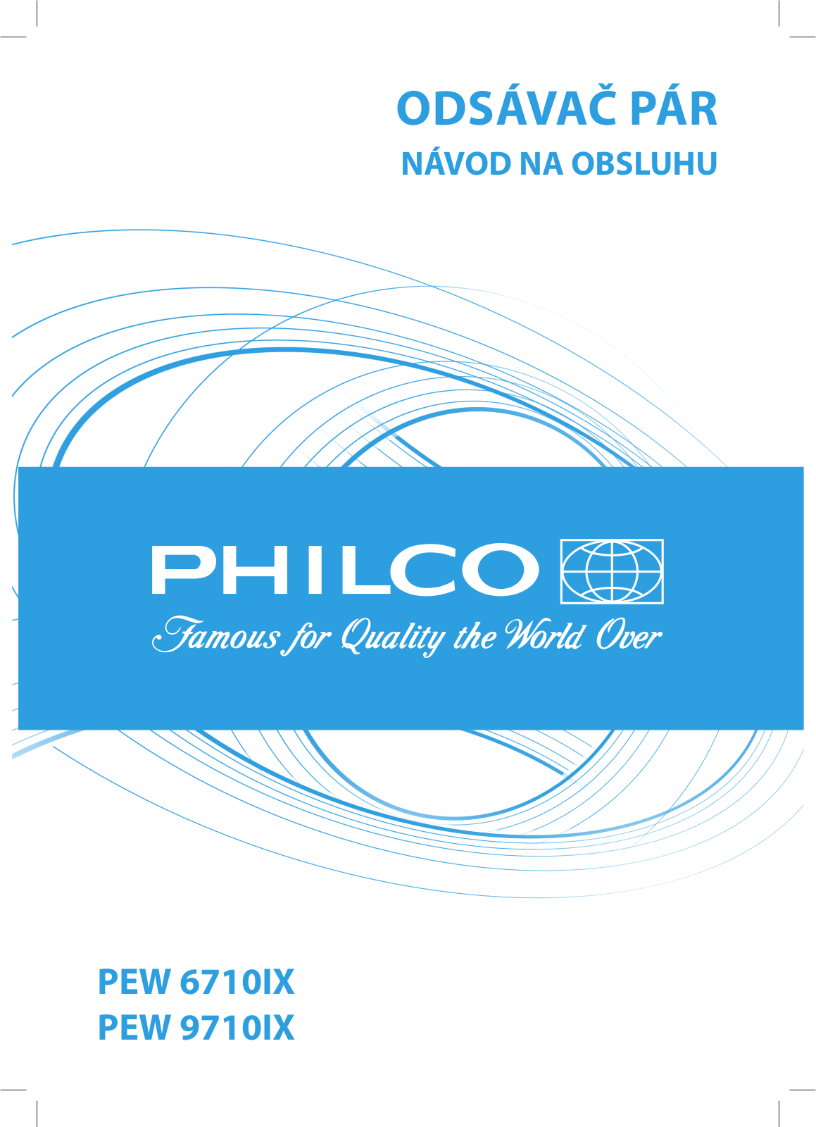 Philco PEW 9710 IX User Manual