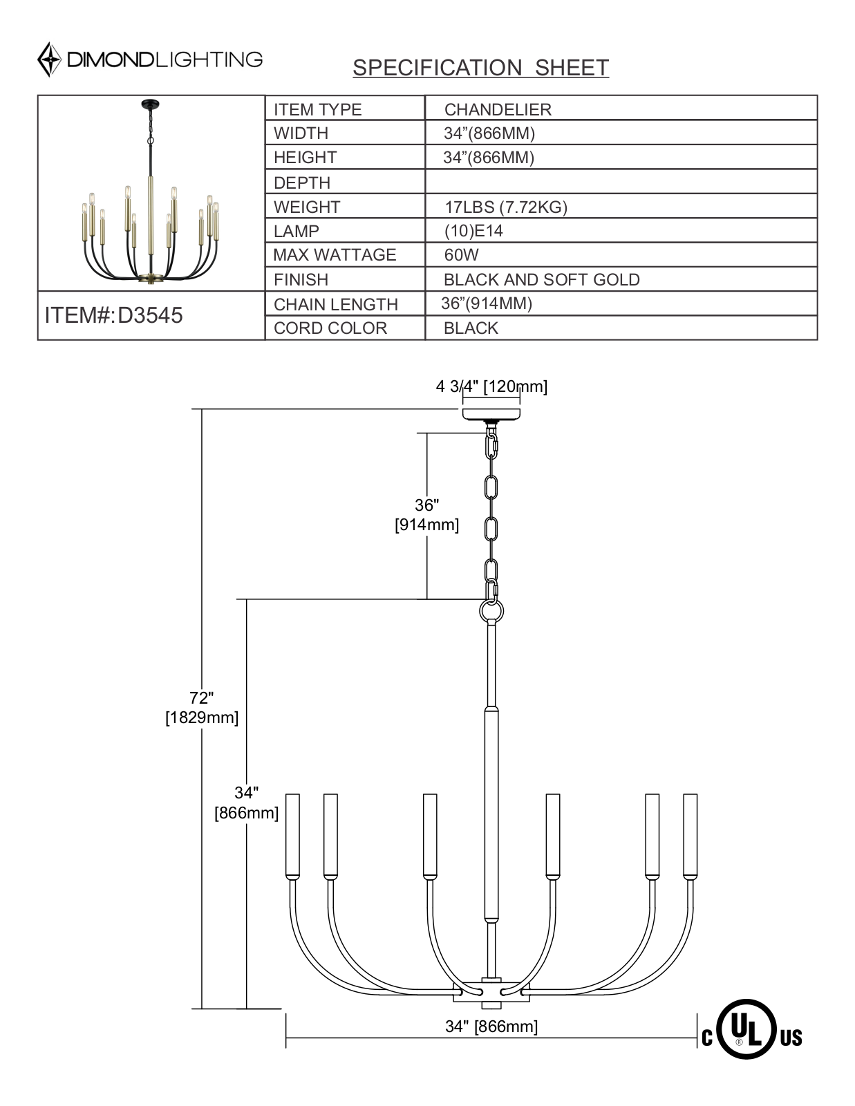 ELK Home D3545 User Manual