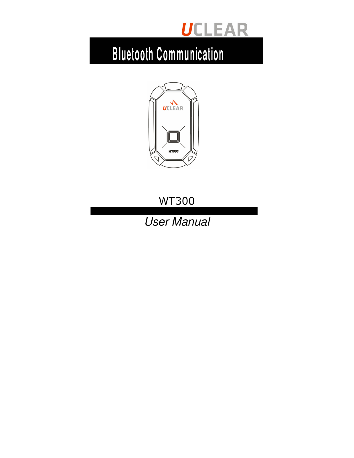 BITWAVE PTT300, WT300 User Manual