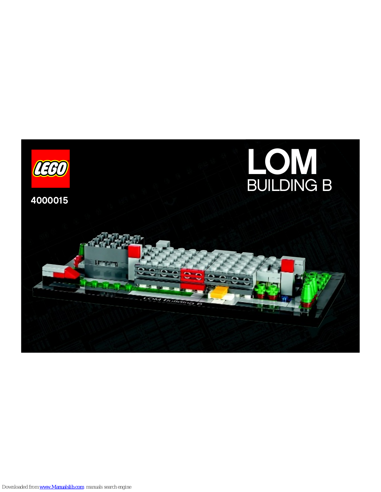 LEGO 4000015 LOM Building B User Manual