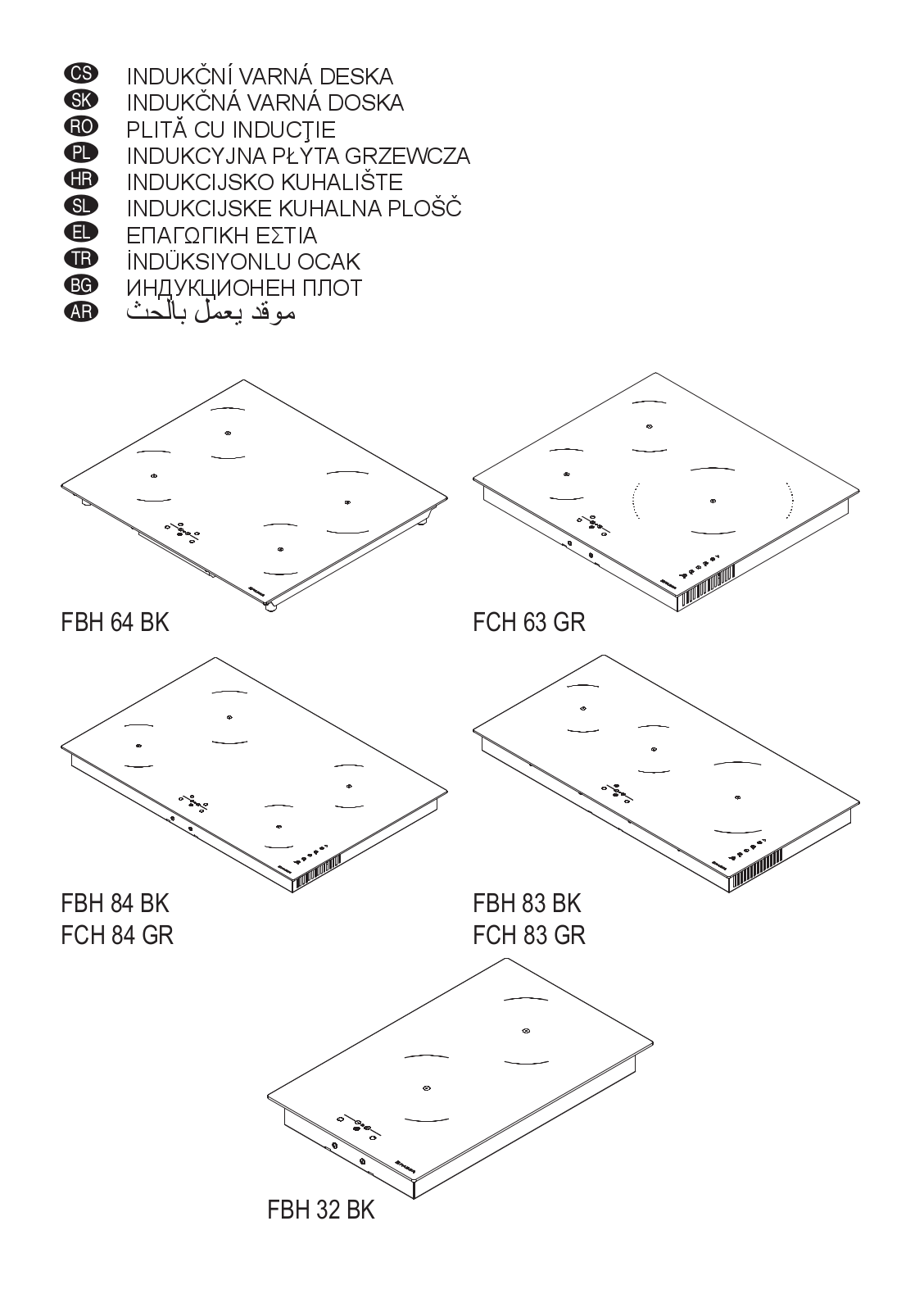 Faber FBH83 BK User Manual