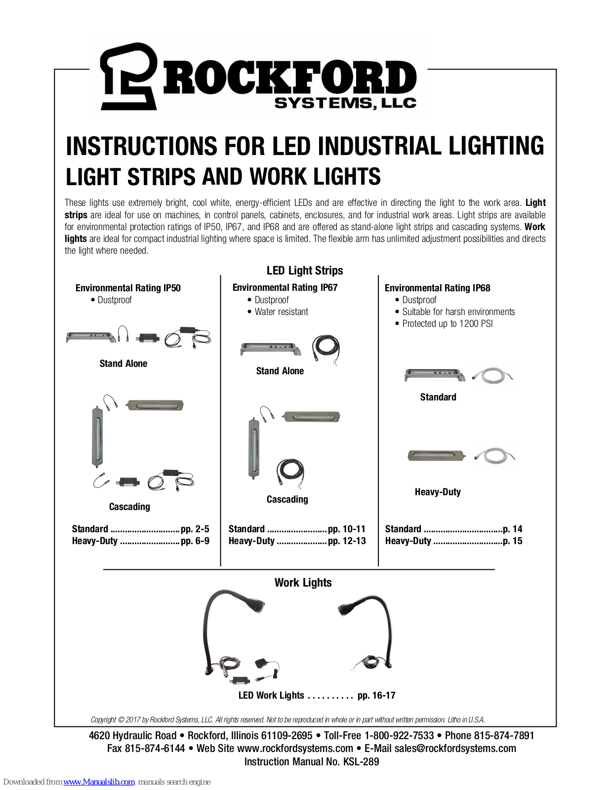 Rockford Fosgate LS-5, LS-16, LS-11, LS-22, LS-27 Instructions For Use Manual