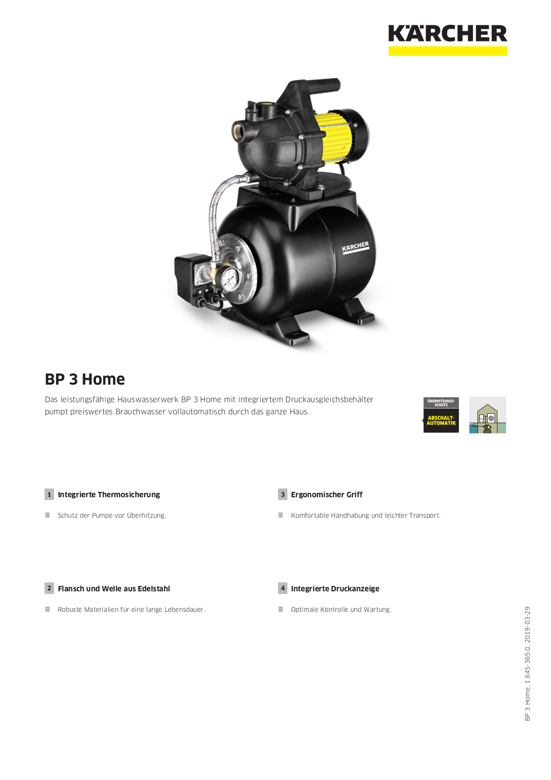 Kärcher BP3 Home User Manual