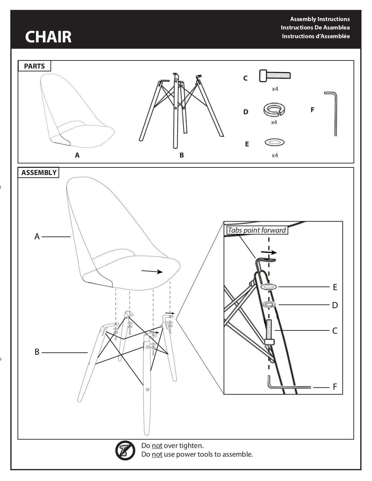 Mercury Row MCRW1567 Assembly Instructions - ManualMachine.com