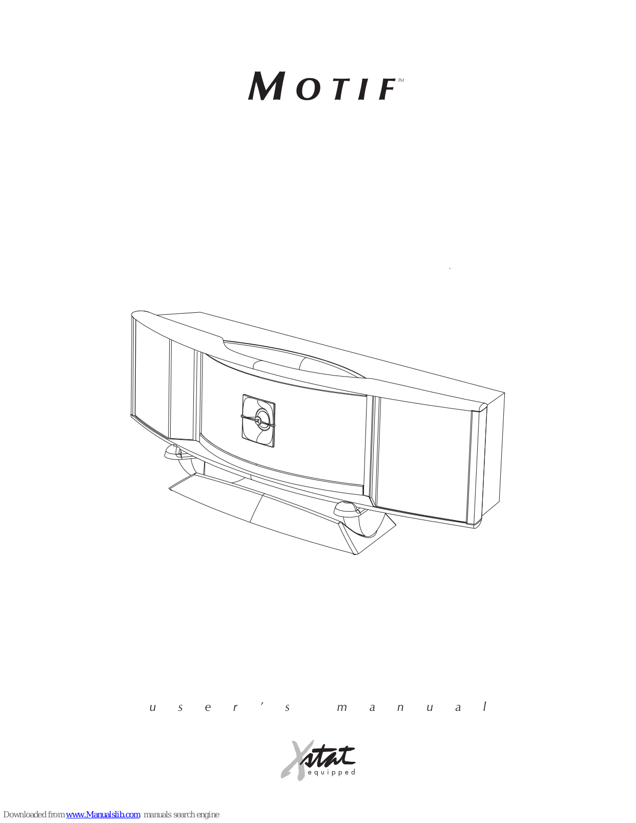 MartinLogan Motif User Manual