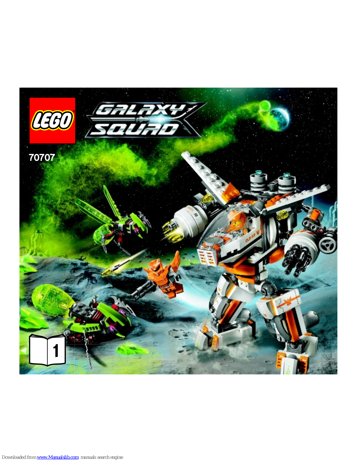 LEGO GALAXY SQUAD 70707 Building Instructions