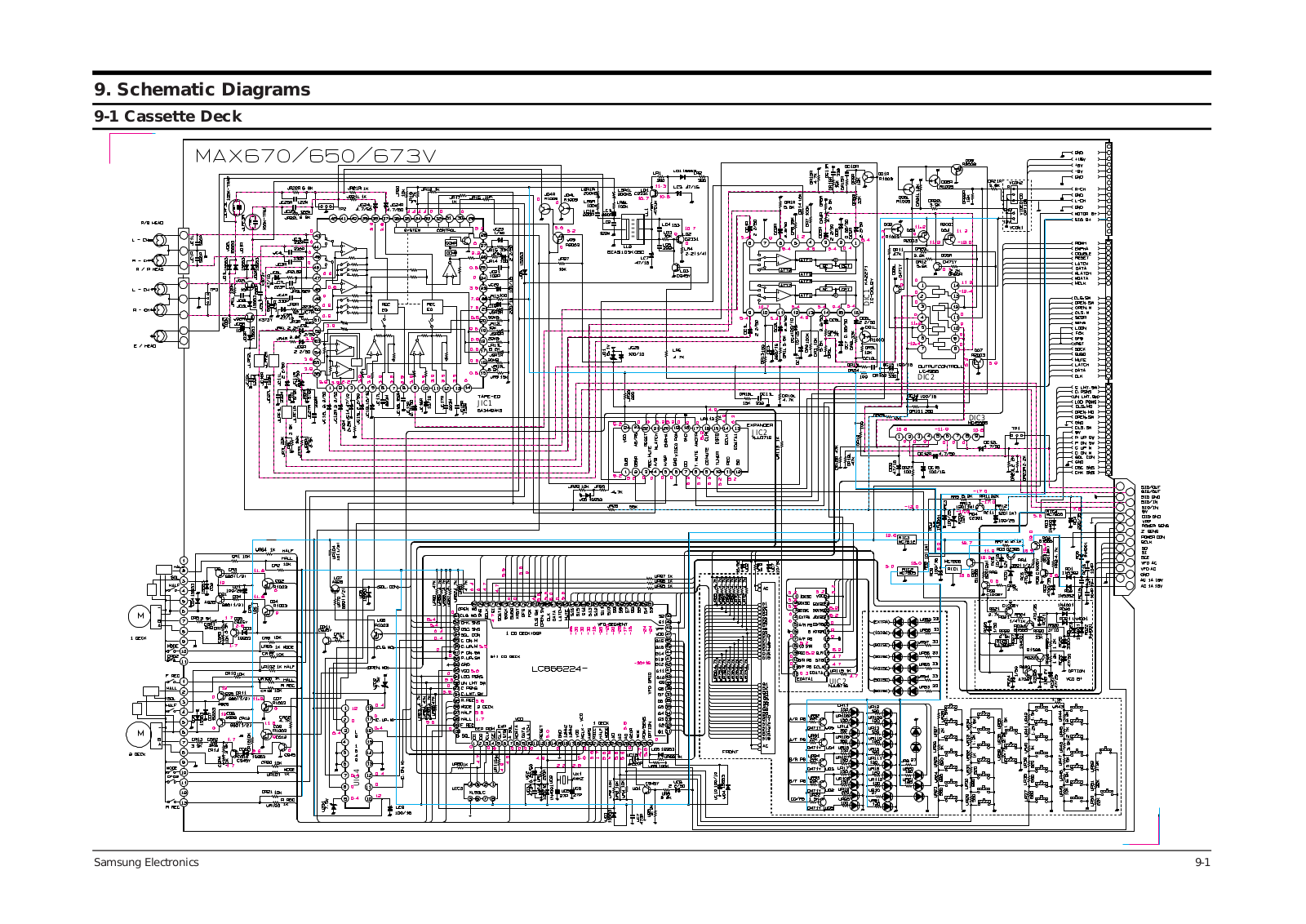 Samsung MAX673 Schematic