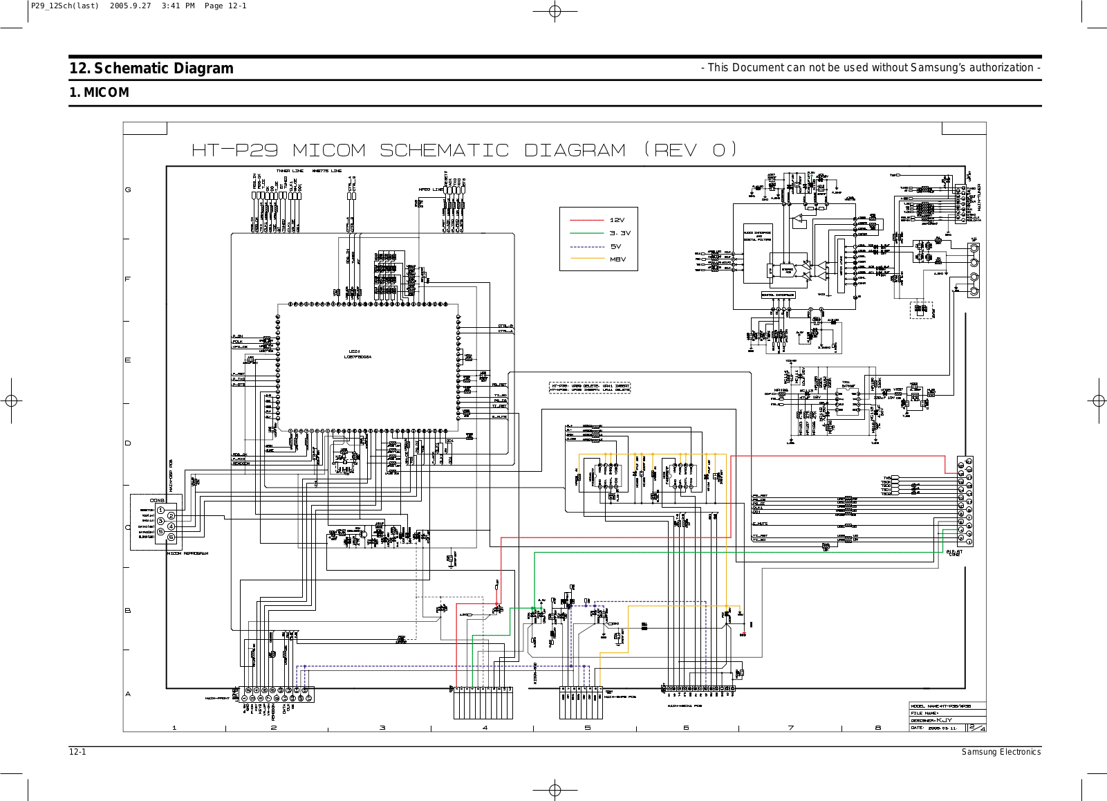 SAMSUNG HT P29T Diagram