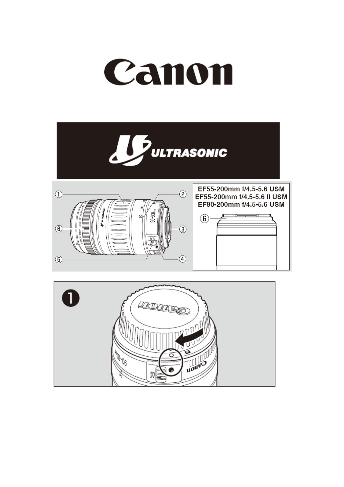 Canon EF 75-300mm F4-5.6 III USM User Manual